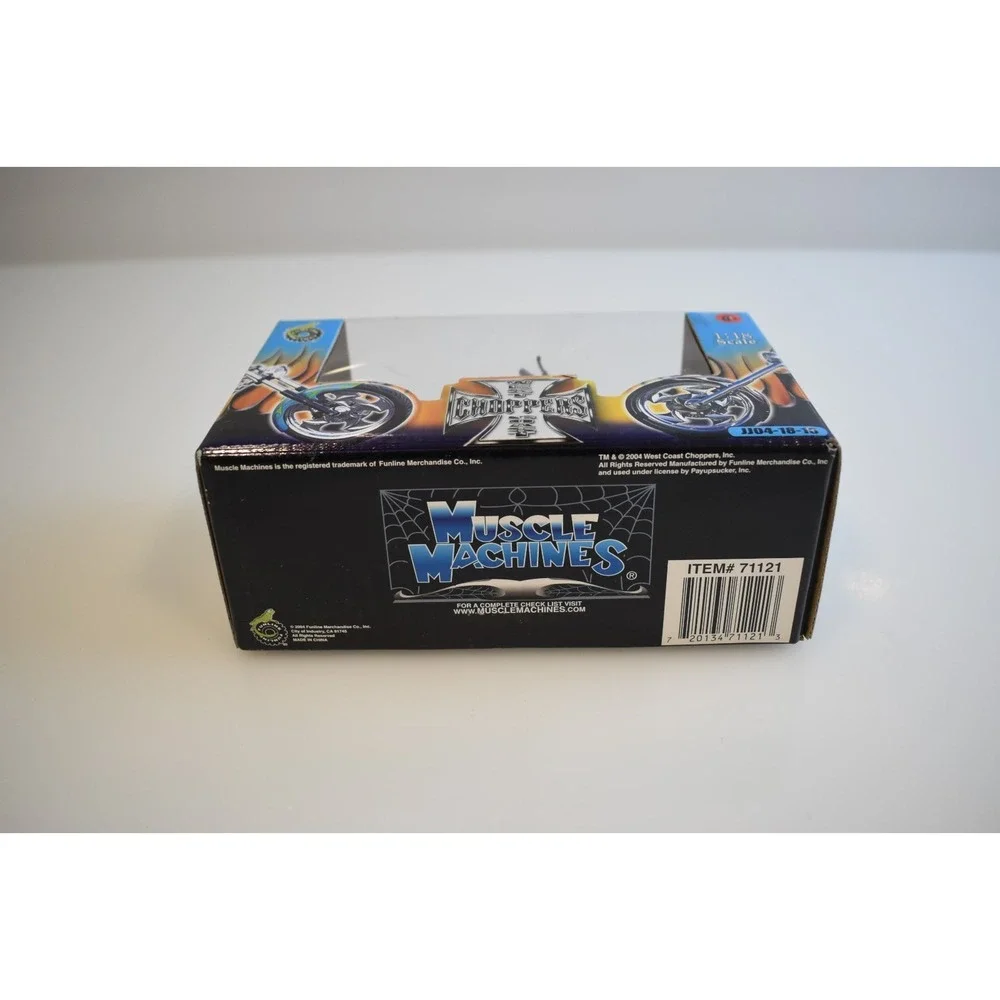 Jesse James West Coast Choppers El Diablo Rigid 1:18 Scale Diecast JJ04-18-15